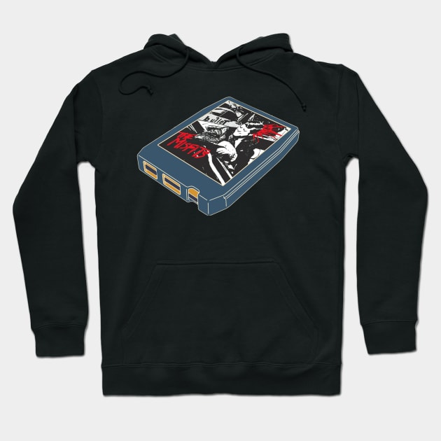 🎶 8 TRACK - The Misfits - Bullet - BLUE GREY 🎶 Hoodie by INLE Designs